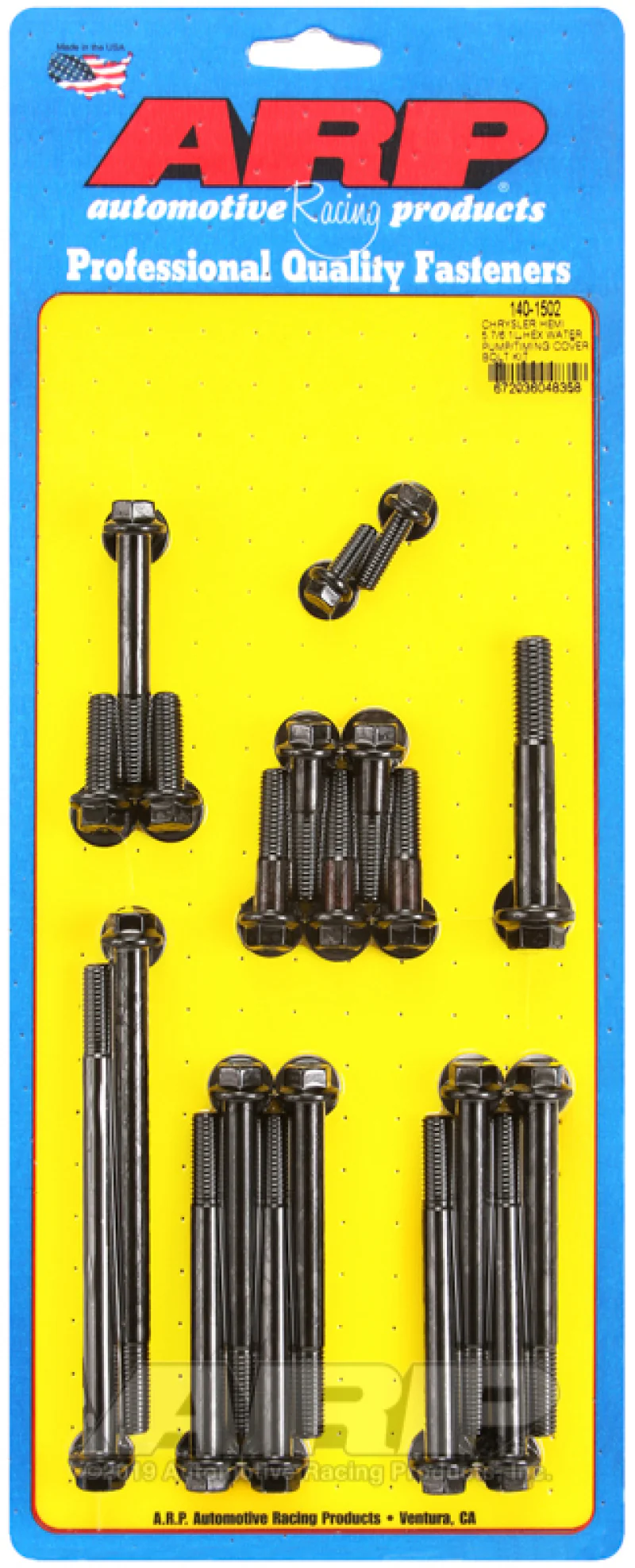 ARP Chrysler Hemi 5.7/6.1L Hex Water Pump/Timing Cover Bolt Kit - Image 2