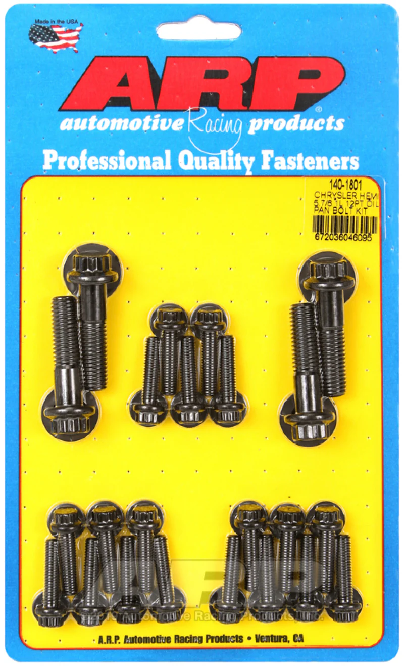 ARP Chrysler Hemi 5.7L / 6.1L 12 Point Oil Pan Bolt Kit - Image 2