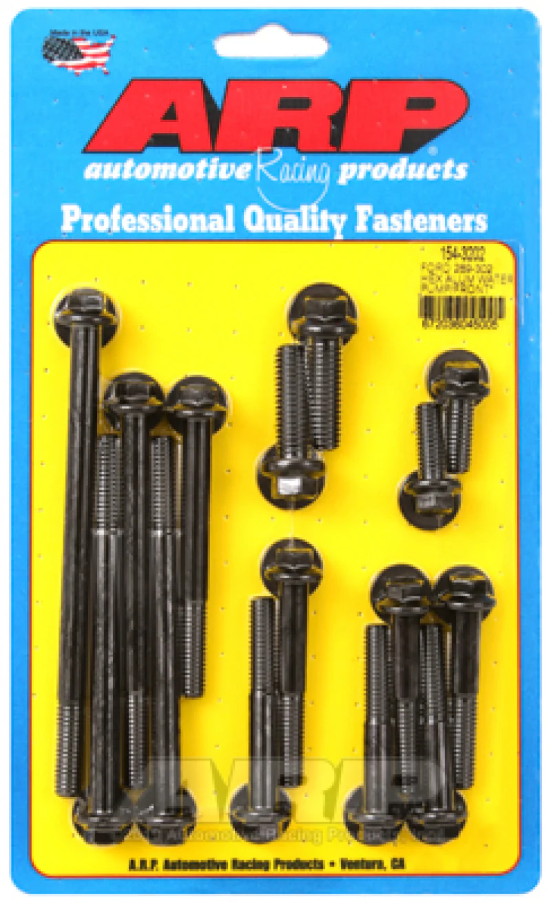ARP Ford 289-302 Hex Aluminum Water Pump and Front Cover Bolt Kit - Image 2