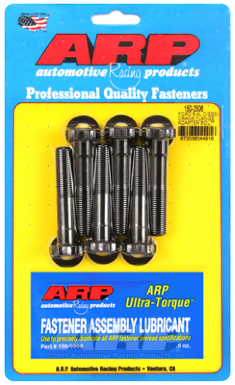 ARP Ford 6.4L Diesel Crank Flange Adapter Bolt Kit - 8740 Chrome Moly Black Oxide - Image 2