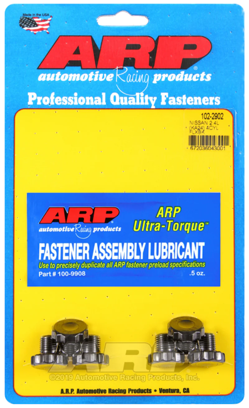 ARP Nissan KA24 2.4L Flexplate Bolt Kit - Image 2