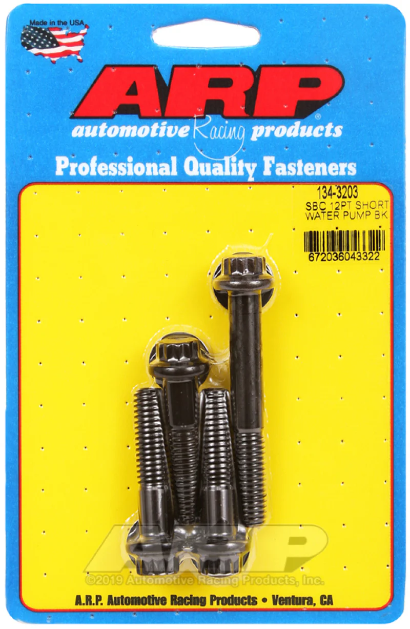 ARP SB Chevy 12pt Short Water Pump Bolt Kit - Image 2