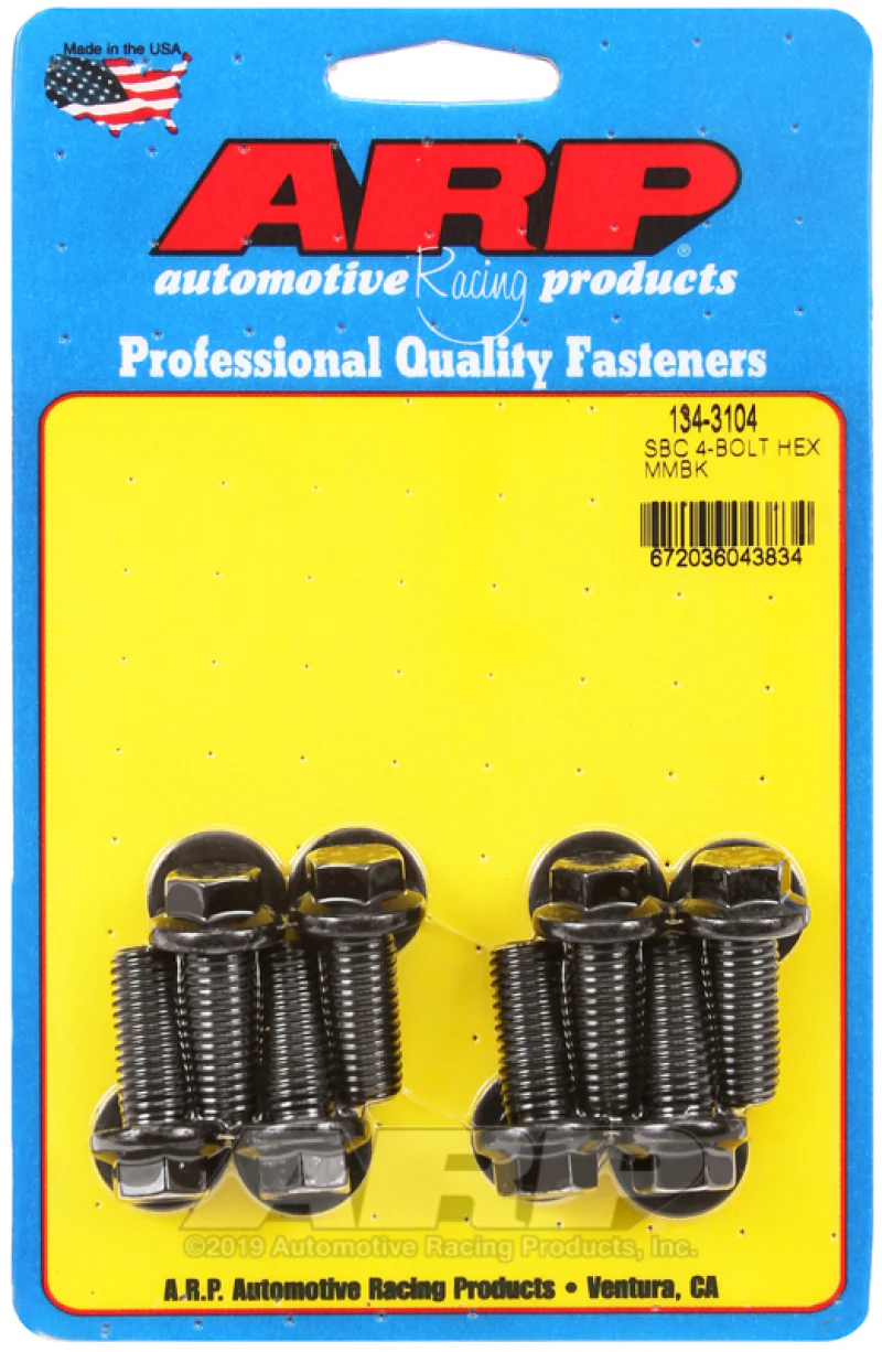 ARP SB Chevy 4-Bolt Hex Motor Mount Bolt Kit - Image 2