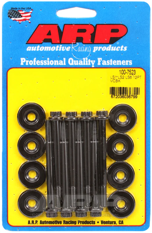 ARP Valve Cover Bolt Kit 12-Point Head Chevy Gen III/LS Series Small Block