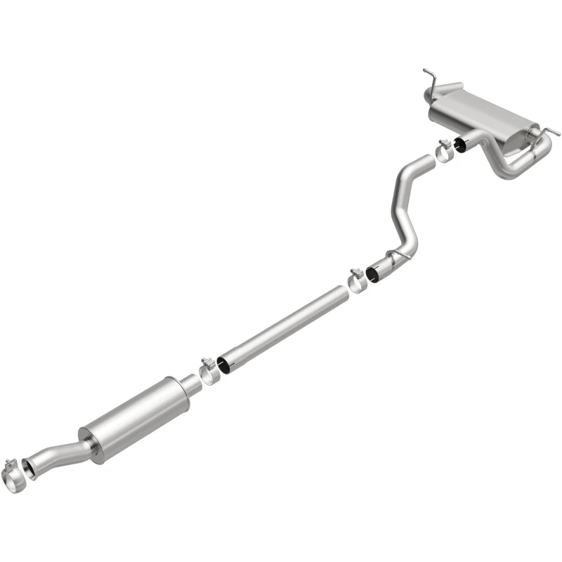 BRExhaust 18-24 Jeep Wrangler 3.6L Direct-Fit Replacement Exhaust System - Image 25