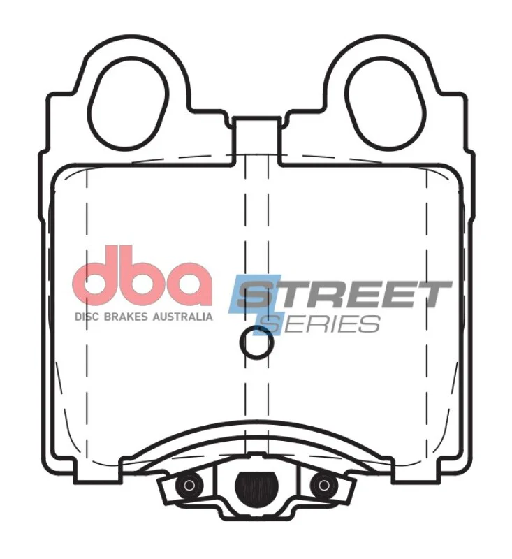 DBA 01-05 Lexus IS300 Street Series Rear Brake Pads - Image 4