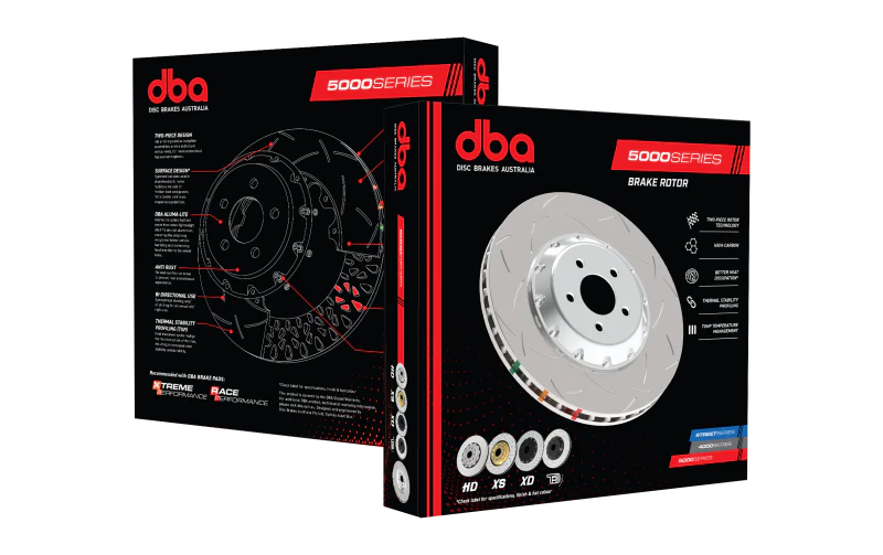 DBA Group A CV 5000 Series Slotted Front Left Ring - Image 4
