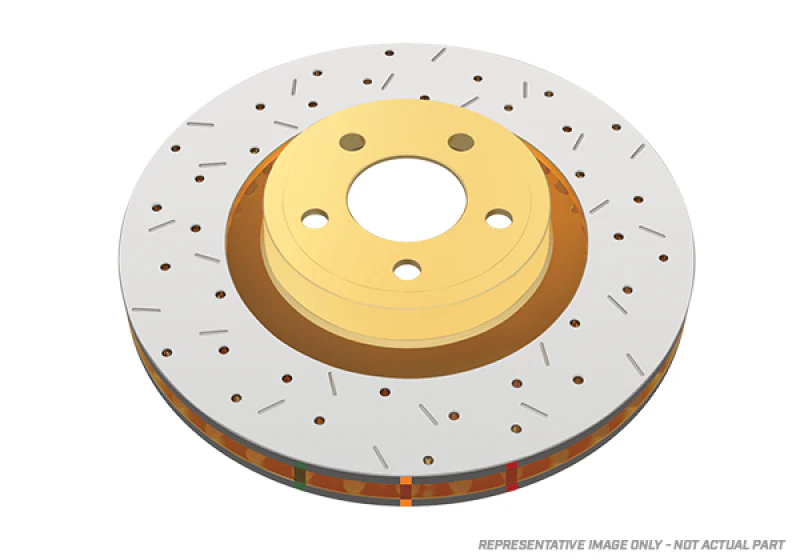 DBA 94-01 Nissan 200SX/Silvia Rear 4000 XS Series Cross-Drilled/Slotted Rotors