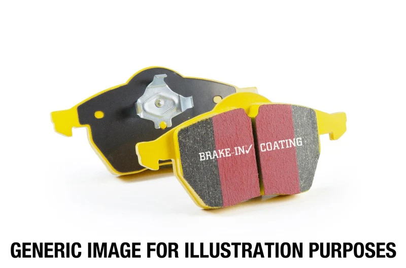 EBC 03-04 Mazda Protege 2.0 Turbo (Mazdaspeed) Yellowstuff Front Brake Pads - Image 4
