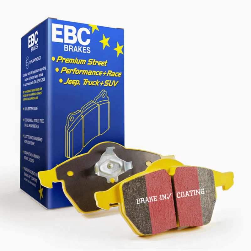 EBC 10-11 Fiat 500 1.4 (Bosch Calipers) Yellowstuff Front Brake Pads - Image 4