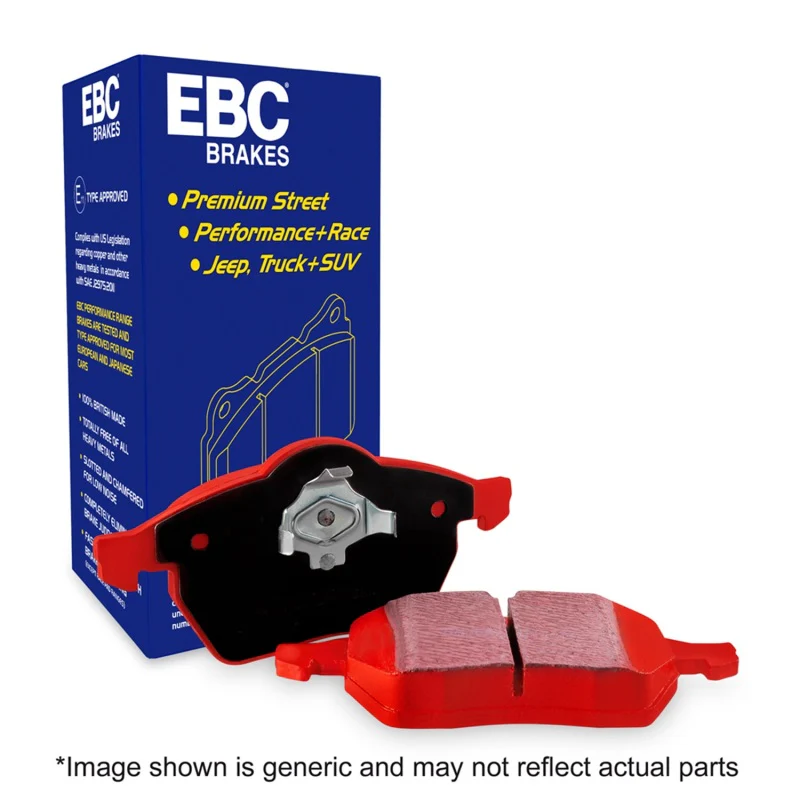 EBC 98-02 Chevrolet Prism 1.8 Redstuff Front Brake Pads - Image 6