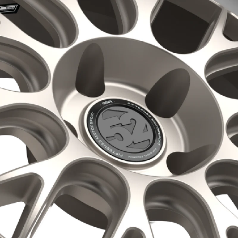 fifteen52 Holeshot RSR 19x8.5 5x112 42mm ET 57.1mm Center Bore White Gold Wheel