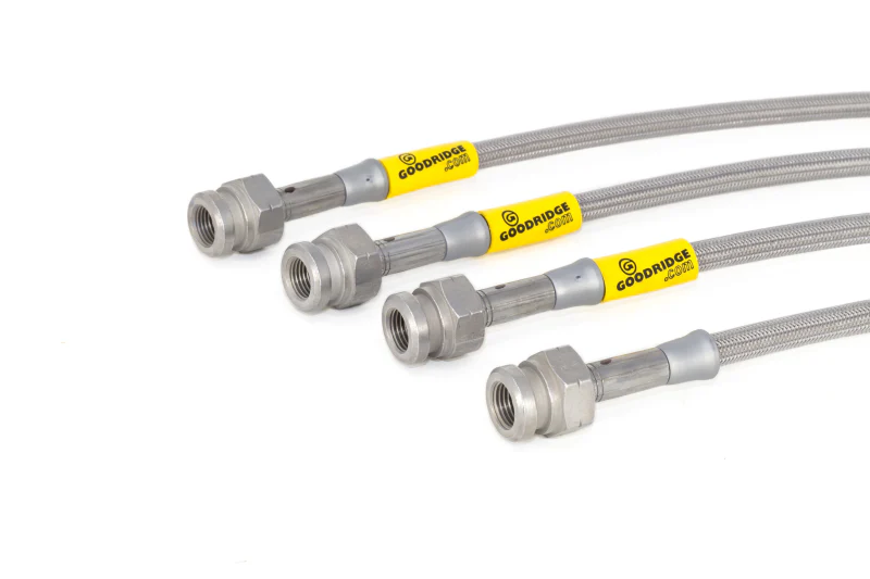 Goodridge 01-03 Mazda Protege 5 / 01-03 Protege (Rear Disc - Inc MP-3/MazdaSpeed) SS Brake Line Kit - Image 6