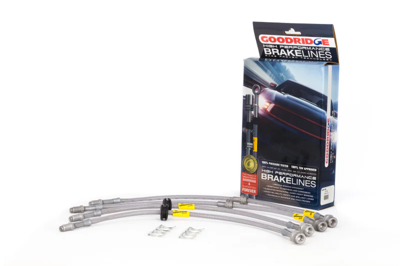Goodridge 04-13 Mazda 3/Mazdaspeed3 Stainless Steel Brake Line Kit - Image 2