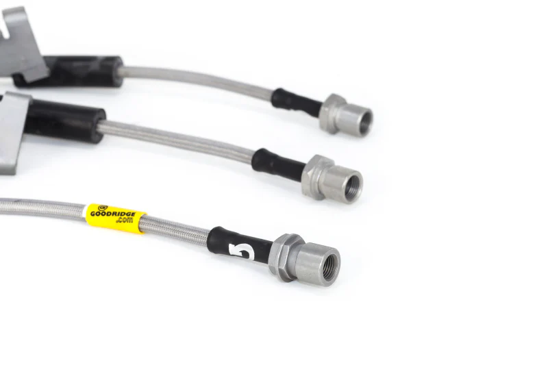 Goodridge 08-13 Chevrolet Silverado (w/ Rear Drum w/o Active Brake Control) SS Brake Lines - Image 4