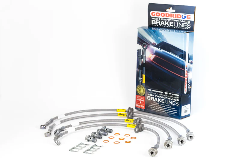 Goodridge 10-15 Chevrolet Camaro Stainless Steel Brake Line Kit - Image 2