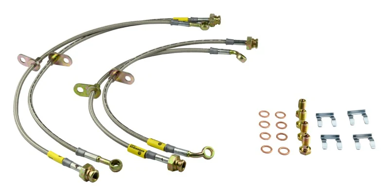 Goodridge 10-15 Chevrolet Camaro Stainless Steel Brake Line Kit - Image 3