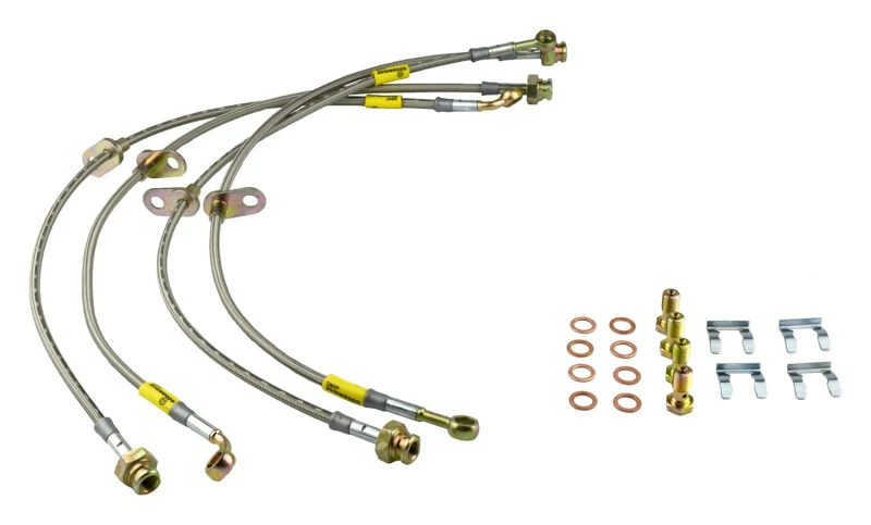 Goodridge 12-15 Chevrolet Camaro (ZL1 Only) Stainless Steel Brake Line Kit - Image 2
