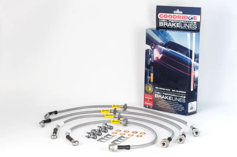 Goodridge 12-15 Chevrolet Camaro (ZL1 Only) Stainless Steel Brake Line Kit - Image 3
