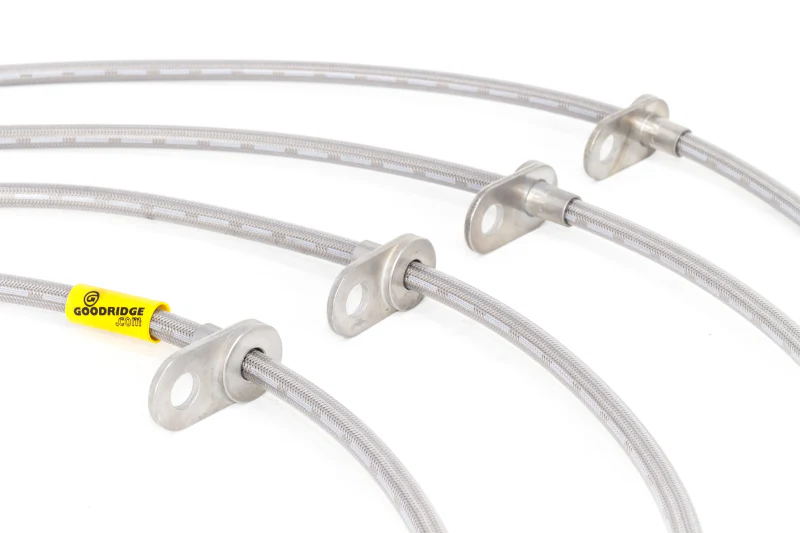 Goodridge 12-15 Honda Civic Si / 13-15 Acura ILX 2.4L (Lrg Disc) Stainless Steel Brake Line Kit - Image 5