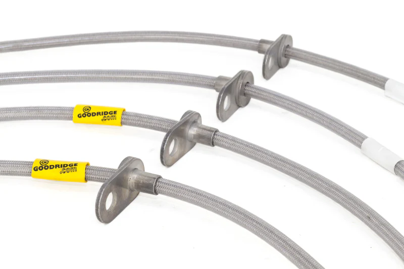 Goodridge 15-16 Subaru STi (w/ Brembo Calipers) Stainless Steel Brake Line Kit - Image 5