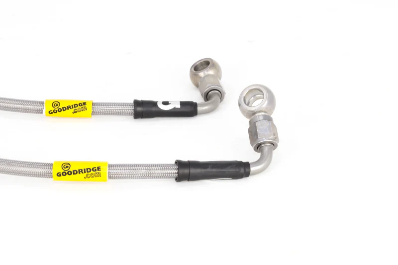 Goodridge 17-18 Honda Civic (Base/LX/EX) Stainless Steel Brake Line Kit - Image 3