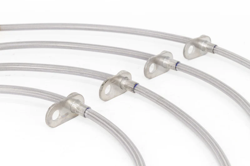 Goodridge 17-18 Honda Civic (Base/LX/EX) Stainless Steel Brake Line Kit - Image 8