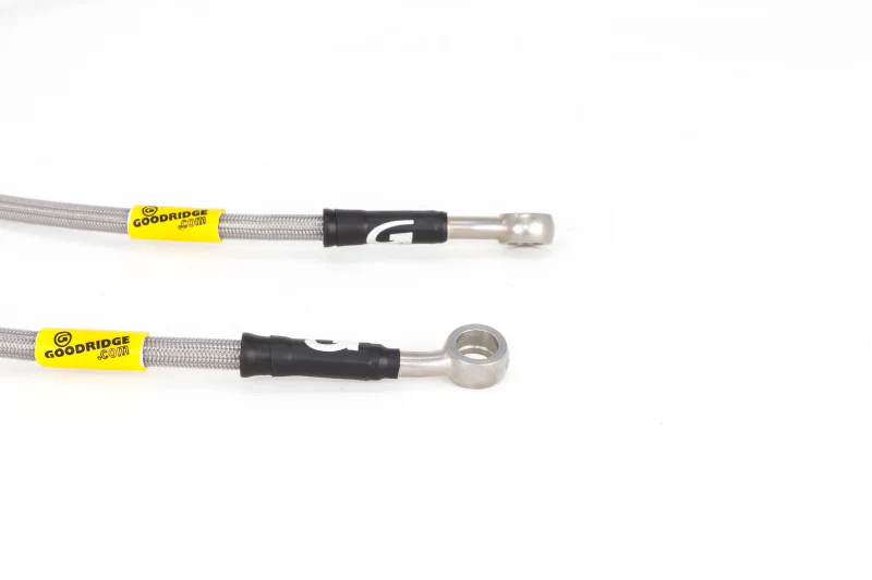 Goodridge 17-18 Honda Civic (Base/LX/EX) Stainless Steel Brake Line Kit - Image 9