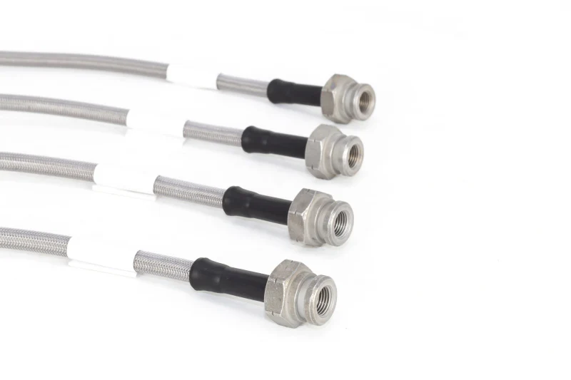 Goodridge 17-20 Honda Civic Si (Si Model Only) Stainless Steel Brake Line Kit - Image 3