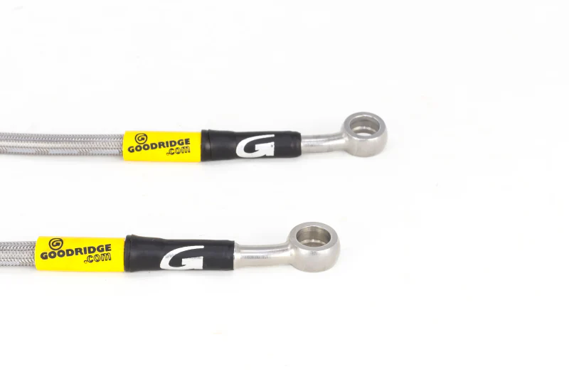 Goodridge 17-20 Honda Civic Si (Si Model Only) Stainless Steel Brake Line Kit - Image 4