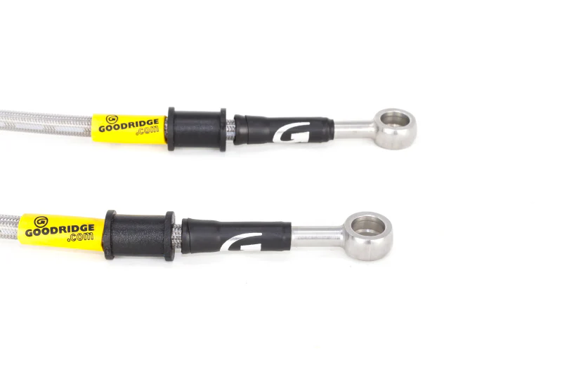 Goodridge 17-20 Honda Civic Si (Si Model Only) Stainless Steel Brake Line Kit - Image 6