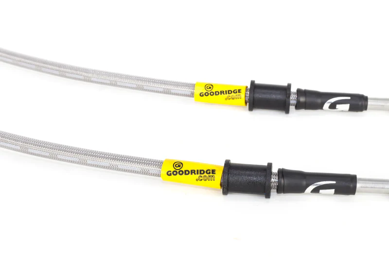 Goodridge 17-20 Honda Civic Si (Si Model Only) Stainless Steel Brake Line Kit - Image 9