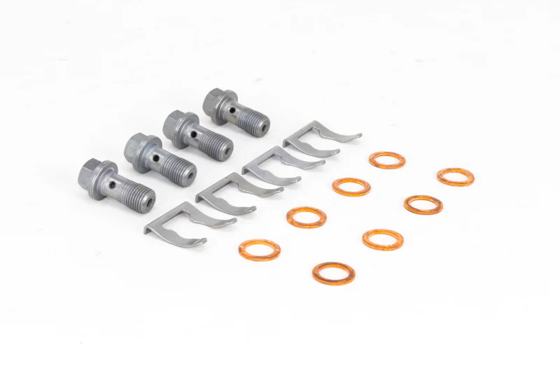 Goodridge 17-21 Honda Civic Hatchback Stainless Steel Brake Line Kit - Image 4
