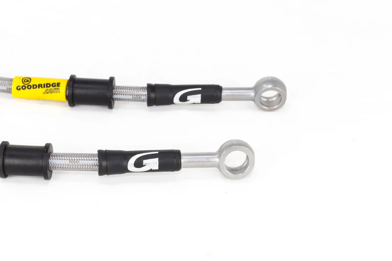 Goodridge 17-21 Honda Civic Hatchback Stainless Steel Brake Line Kit - Image 5
