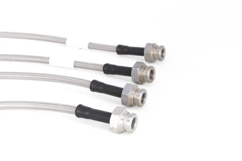 Goodridge 17-21 Honda Civic Hatchback Stainless Steel Brake Line Kit - Image 6