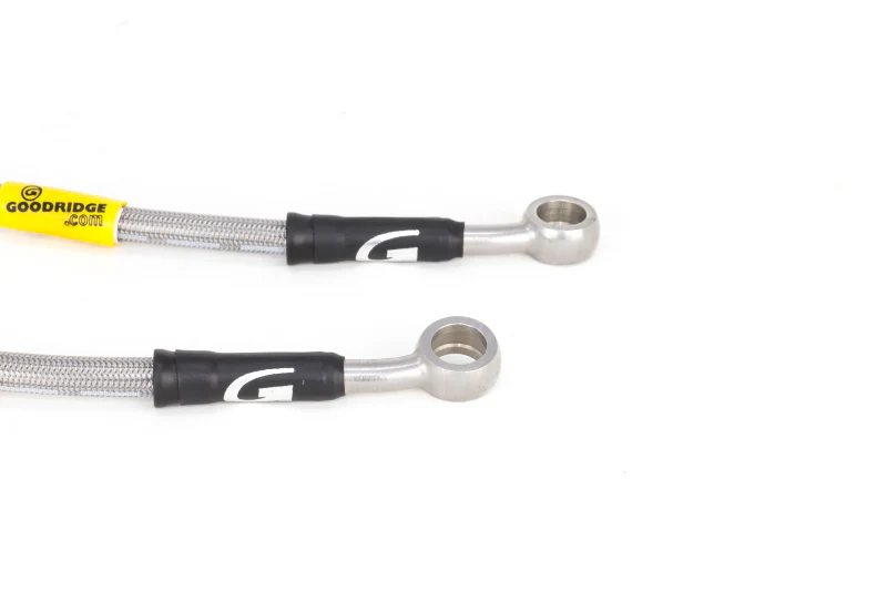 Goodridge 17-21 Honda Civic Hatchback Stainless Steel Brake Line Kit - Image 9