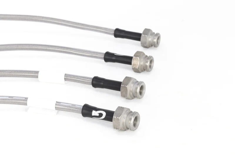 Goodridge 17-21 Honda Civic Type-R (FK8) Stainless Steel Brake Line Kit - Image 3