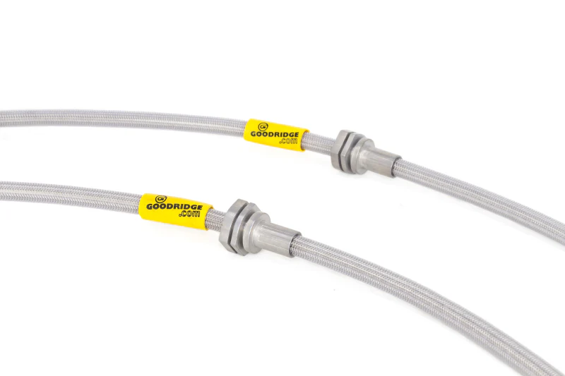 Goodridge 8/84-7/87 Toyota Corolla GTS Stainless Steel Brake Line Kit - Image 4