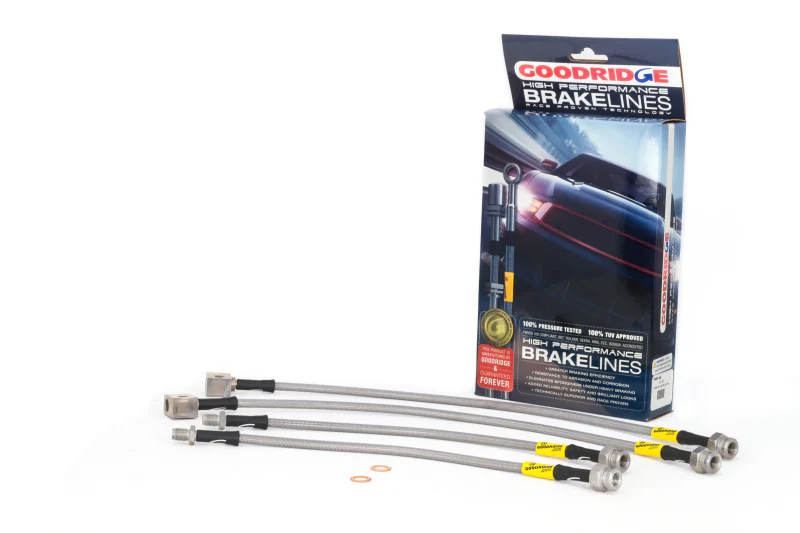 Goodridge 89-02 Nissan Skyline (R32/R33/R34) Stainless Steel Brake Line Kit - Image 10