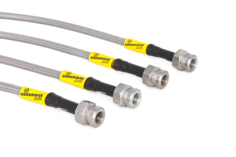 Goodridge 89-02 Nissan Skyline (R32/R33/R34) Stainless Steel Brake Line Kit - Image 5