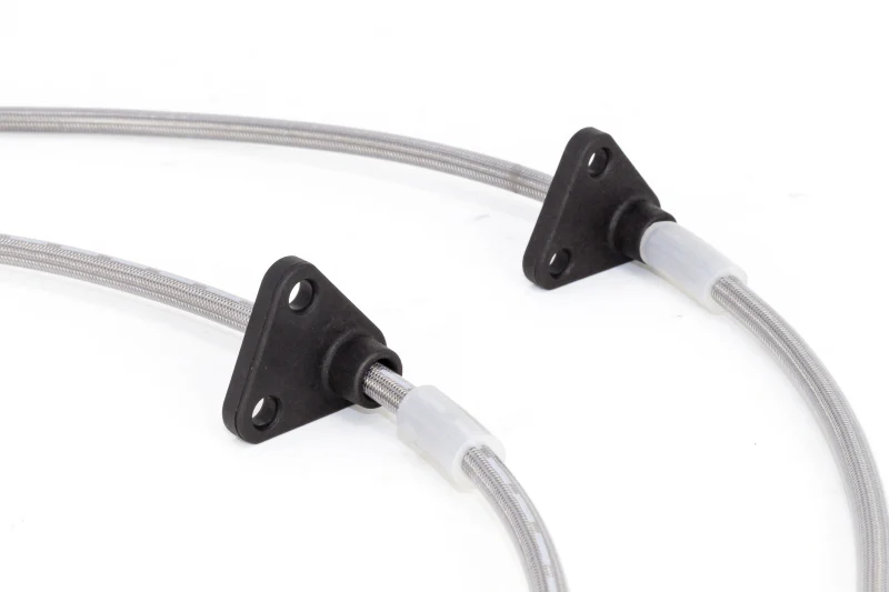 Goodridge 89-91 Honda Civic/CRX (w/Rear Drum) Stainless Steel Brake Line Kit - Image 9