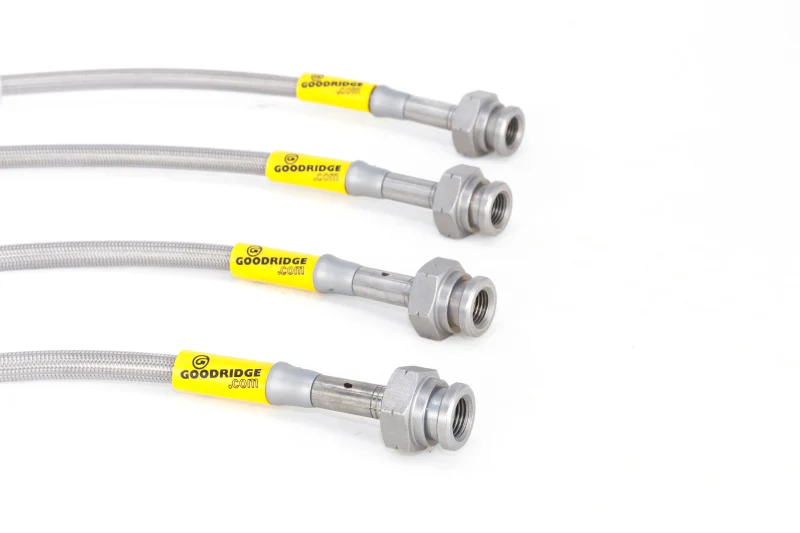 Goodridge 96-00 Honda Civic LX/EX w/ LG Front Rotors Brake Lines - Image 8