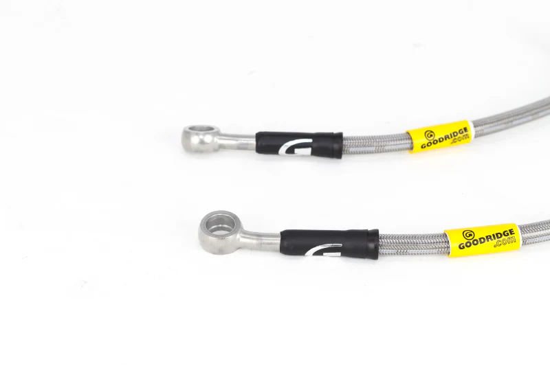 Goodridge 99-00 Honda Civic Si (w/Rear Disc) Stainless Steel Brake Line Kit - Image 8