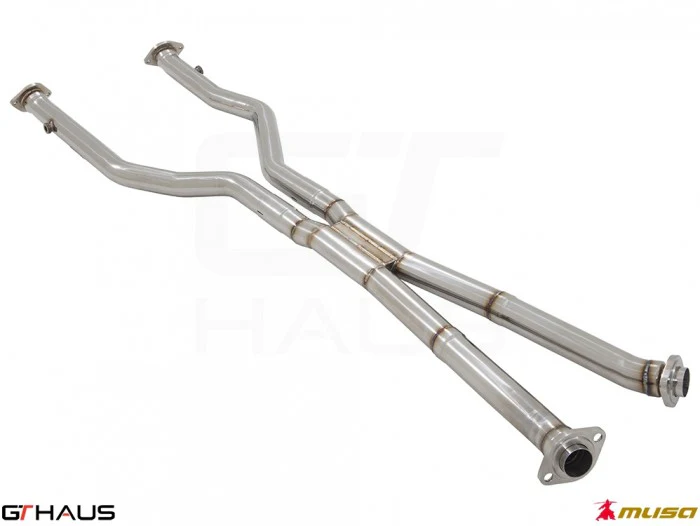 GT Haus Lexus LC Series LC500 – Full Cat-Back LSR pipe (Front +Mid Section)