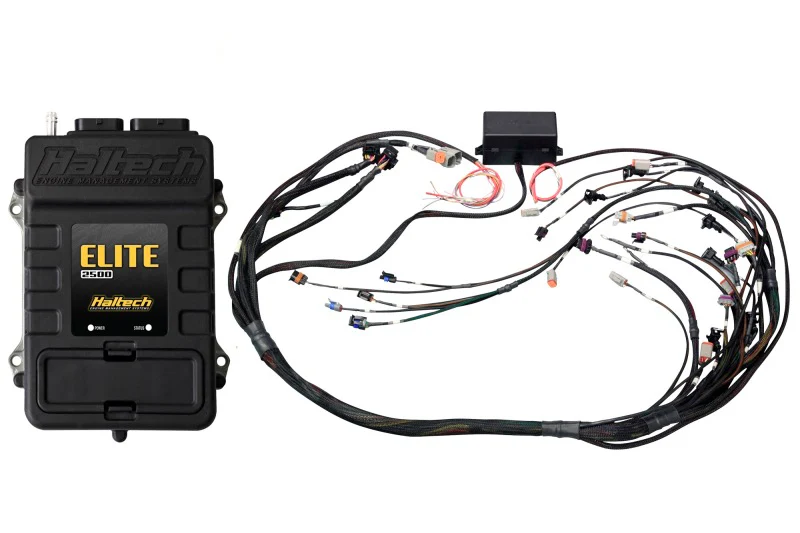 Haltech Elite 2500 Terminated Harness ECU Kit w/EV1 Injector Connectors - Image 2