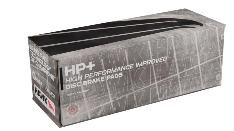 Hawk 14-17 Porsche 911 GT3 HP+ Street/Motorsports Crossover Rear Brake Pads - Image 2