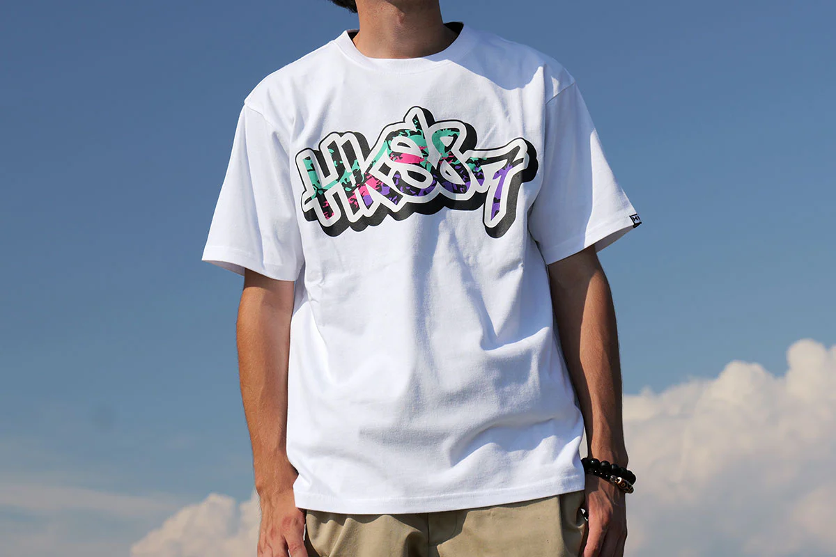 HKS T-SHIRT 87PAINT WHITE XXL - Image 2