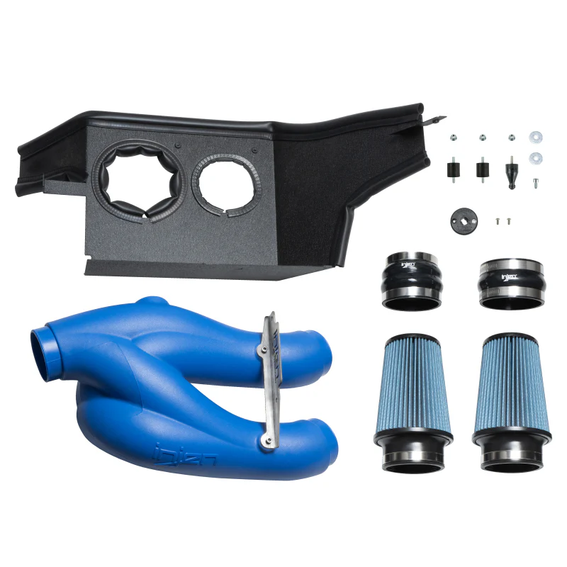 Injen 15-25 Ford F-150 V6-3.5L Twin Turbo PF Cold Air Intake System - Race Blue - Image 6