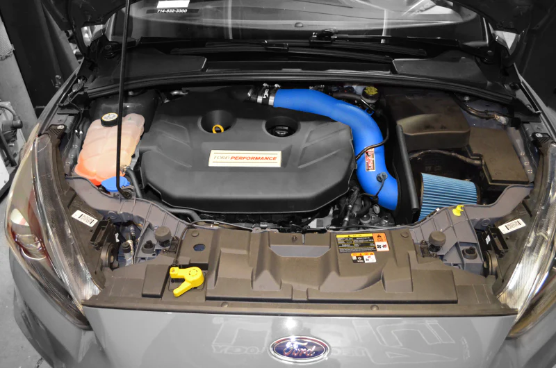 Injen 16-18 Ford Focus RS Special Edition Blue Cold Air Intake - Image 3