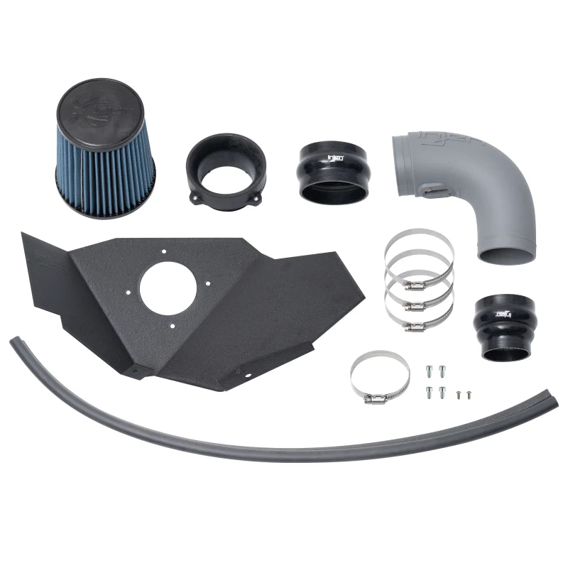 Injen 24-25 Toyota Tacoma L4-2.4L Turbo Cement Gray Power-Flow Air Intake System - Image 6